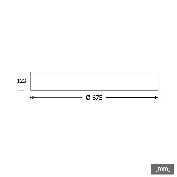 LTS Licht&Leuchten - Decken-/Wandleuchte LED-Pendel-/Anbauleuchte PLL 22.675 #642188 830 DALI opal sw