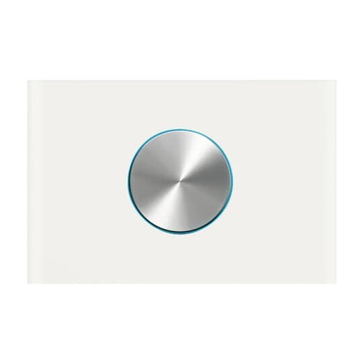 Busch-Jaeger - Bussystem-Tastsensor Drehbedienelement 6341-811-101 1fach, weißglas