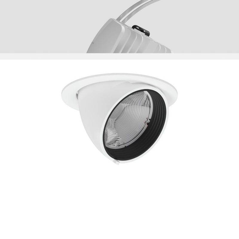 RZB - Downlight/Strahler/Flutlicht LED-Einbaustrahler 911596.002.1 940, weiß