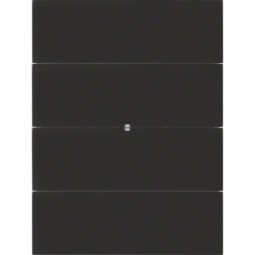 Berker - Bussystem-Tastsensor Tastsensor 4fach 75164592 Glas schwarz