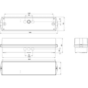 RP-Technik - Sicherheitsleuchte LED-Sicherheitsleuchte KWIW421SC EB 1h, SC