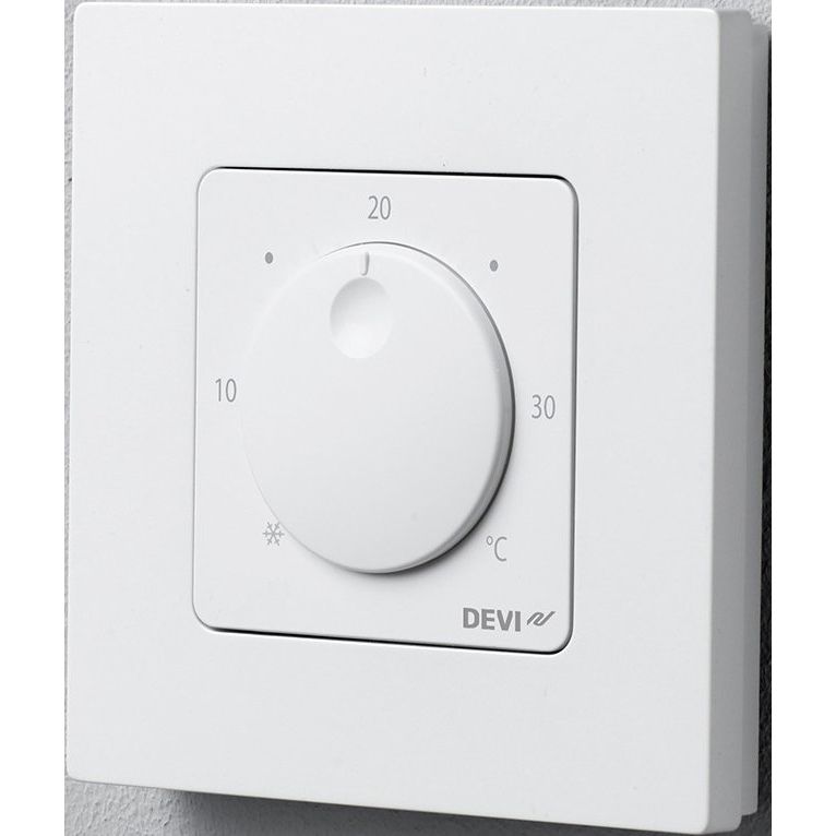 Danfoss - Raumthermostat Raumthermostat DEVIwet #088U2000 mit Einstellrad
