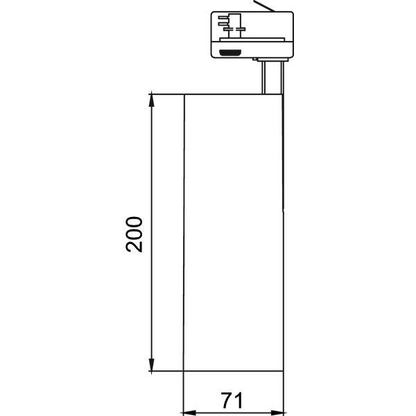 Brumberg Leuchten - Downlight/Strahler/Flutlicht LED-Schienenstrahler 88393685DA 3500K, DALI