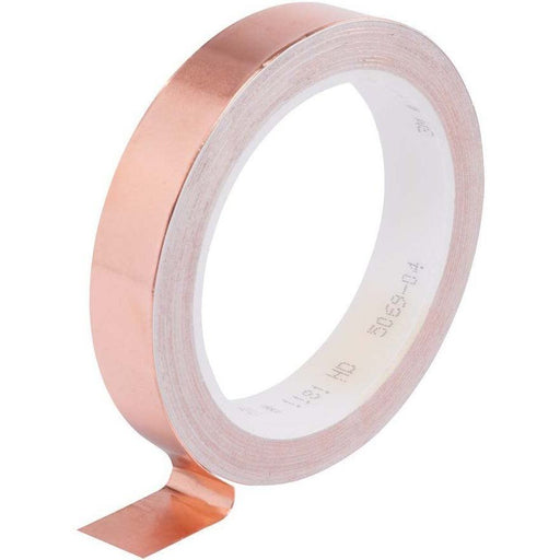 3M - Klebeband EMV-Kupfer-Abschirmband Scotch 1181 9x16,5 9mmx16,5m, leitfähig − 26 Stück