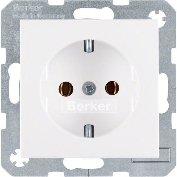 Berker - Steckdose SCHUKO-Steckdose pws/gl 41438989