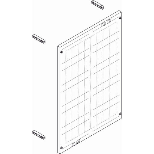 ABN - Verteilerfeld für Installationsverteiler ESPRO-Modul MT25903 tief BxH:500x750mm
