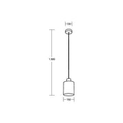 Brumberg Leuchten - Decken-/Wandleuchte Pendelleuchte 1x E27 57424080