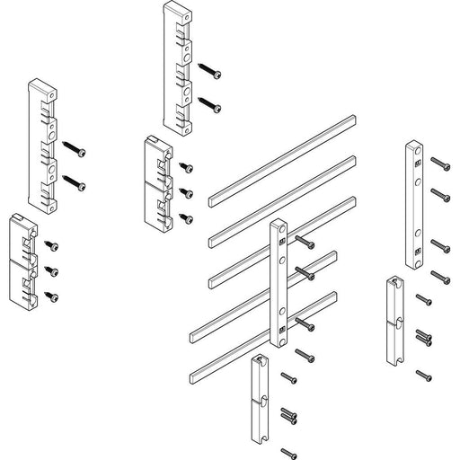 ABN - Verteilerfeld für Installationsverteiler Sammelschienen-Modul MFSC13615 flach 1FB/3RE