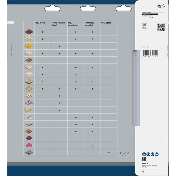 Bosch - Kreissägeblatt PRO Multi Material 2608640452 Kreissägeblatt 305 x