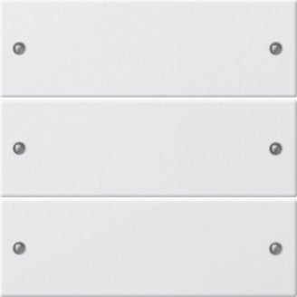 Gira - Bussystem-Tastwippe Wippenset 3fach 218327 reinweiß matt