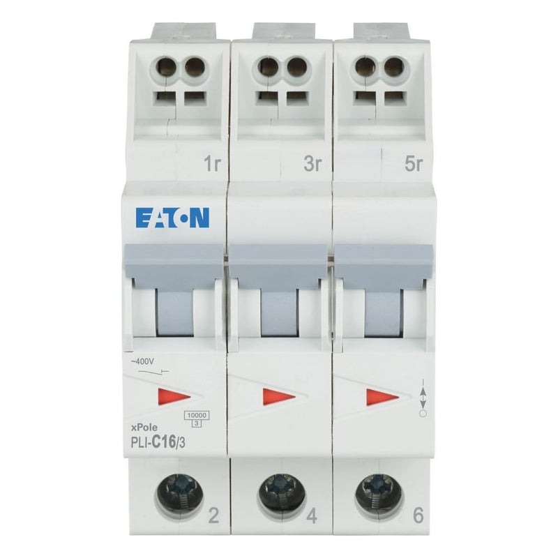 Eaton - Leitungsschutzschalter PLI-C16/3 C 16A, 3p Steckkl