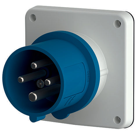 Mennekes - CEE-Gerätestecker (IEC 60309) Anbaustecker 838 32A,4p,9h,230V,IP44