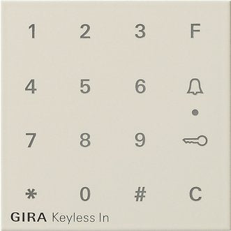 Gira - Bussystem-Zutrittskontrolleinrichtung Aufsatz Codetastatur cws 851301