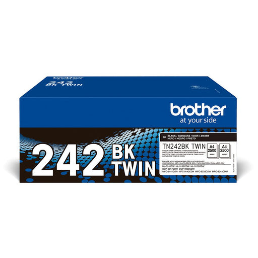 Brother - Verbrauchsmaterial für Telefax/Drucker/MFC Toner TN-242BKTWIN TWIN Pack 2xTN-242BK