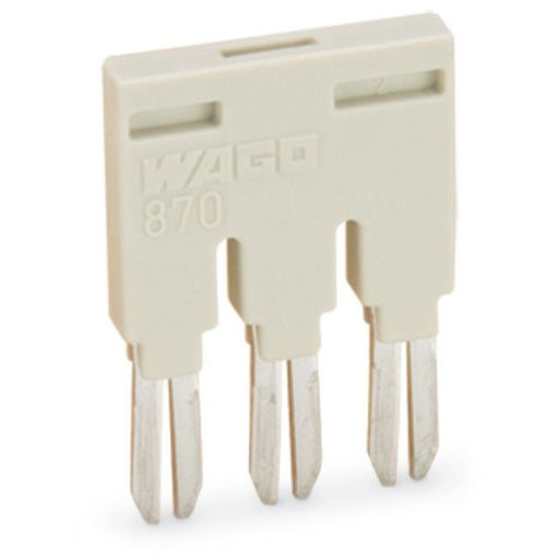 WAGO - Querverbinder/Brücker für Reihenklemme Kammbrücker 870-403 3-fach 18A lgr