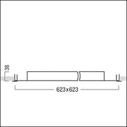 Zumtobel Group - Decken - /Wandleuchte LED - Deckeneinbauleuchte MIRL LAY  #42928743 3000K