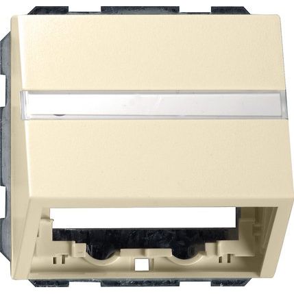 Gira - Einsatz/Abdeckung für Kommunikationstechnik Abd.haube Datentech.cwsgl 087001 System55
