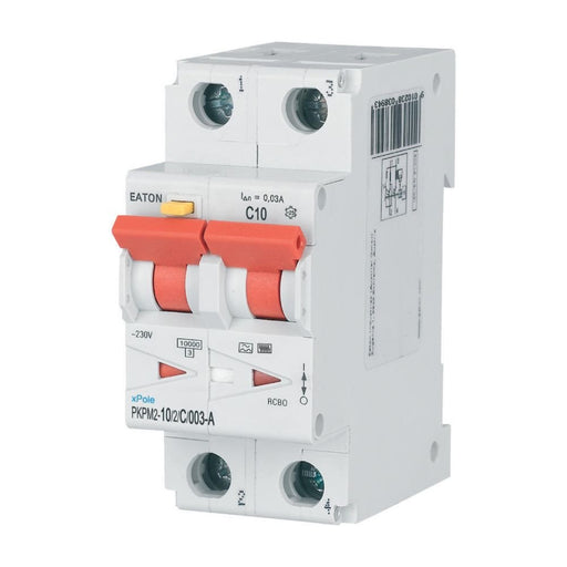Eaton - Kombination FI-Schalter/Leitungsschutzschalter FI/LS-Schalter PKPM2-10/2/C/003-A 10A, 30mA, A