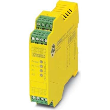 Phoenix Contact - Gerät zur Überwachung von sicherheitsgerichteten Stromkreisen Not-Aus-Relais PSRSPP24UCE #2900526