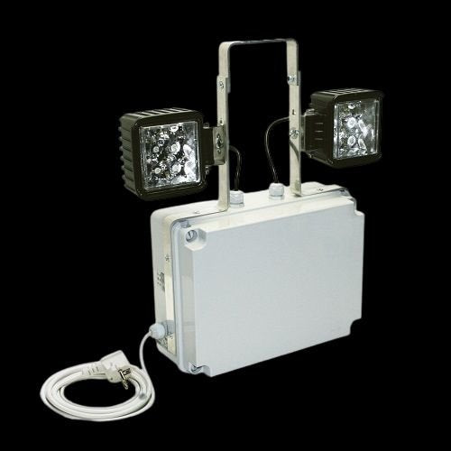 H1 - Sicherheitsleuchte Notlichtstrahler Powerflood2x15DLI3H