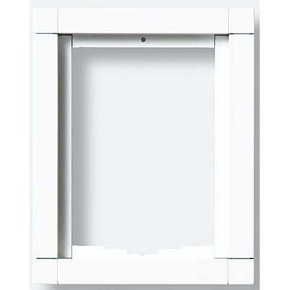 Siedle&Söhne - Montageelement für Türstation Kombirahmen KR 611-1/1-0 SM sil/met