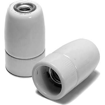 Houben - Lampenfassung Edisonfassung 3-tlg 990028 Porz. E14