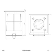EVN Lichttechnik - Bodeneinbauleuchte LED-Bodeneinbauleuchte 679436527 IP67