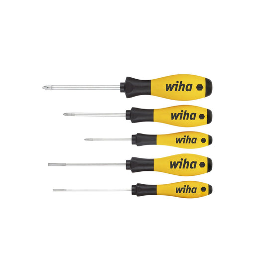 Wiha - Schraubendreherset Schraubendrehersatz 302SF ESD HK501 5tlg SoftFinish