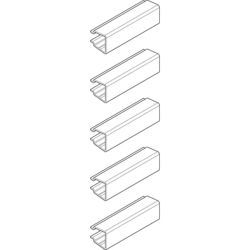 ABN - Abschottung für Zähler-/Verteilereinbau Berührungsschutz GSBM500N5 f. CU 12x5/10mm