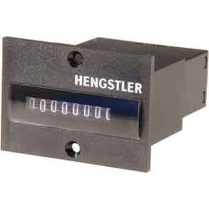 Hengstler - Einbau-Impulszähler Zähler m.Spannfederbefest. 0868465 8Stellen 24V DC
