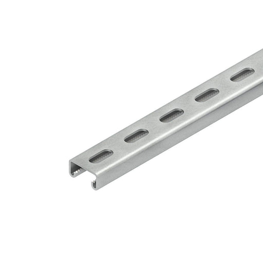 Niedax - Stiel/Profilschiene Ankerschiene C-Profil 2997Z/3 FL 41x21x3000mm − 3 Meter