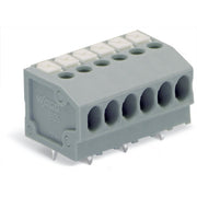 WAGO - Leiterplattenklemme 805-116 Drücker,1,5mm²,grau − 20 Stück