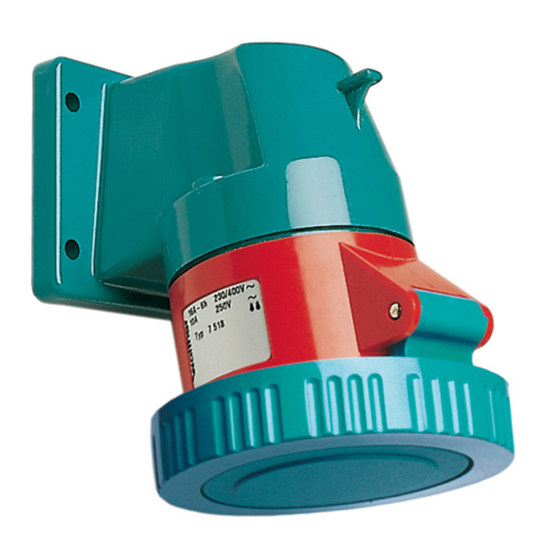 Walther Werke - CEE-Anbausteckdose (IEC 60309) CEPro Anbaudose 32A 7538511 5P 440V 11h IP67 10S − 1 Stück