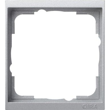 Gira - Zubehör/Ersatzteile für Installationsschalterprogramme Tragplatte 1fach 1461726 alu