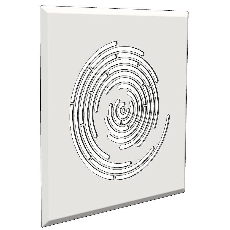 Glen Dimplex SEE - Luftdurchlassventil Ventilgitter DVG QW Curves Design Curves
