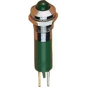 Scharnberger+Hasenbein - Single-LED LED-Signallampe Außenrefl. 38073 5mm 12-14VDC gelb