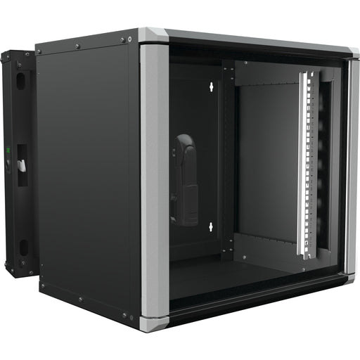 Enoc - Netzwerkgehäuse Wandschrank 9HE 3tlg. sw Wr2 9-65-S 19"600x500x535mm