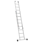 ILLER-LEITER - Sprossenleiter Sprossenschiebeleiter Ind. 6814 2-t. o.Seilzug 2x14