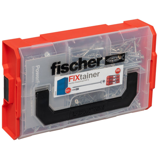 Fischer Deutschl - Sortimentskasten für Schrauben FixTainer PowerFastIISKTGTXBit
