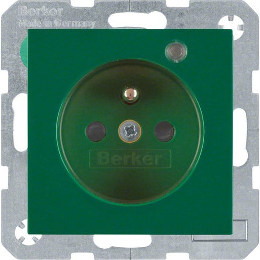 Berker - Steckdose gn/gl 6765098913 Kontroll-LED