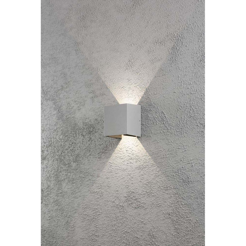 Gnosjö Konstsmide AL - Decken-/Wandleuchte LED-Wandleuchte 7959-310 grau
