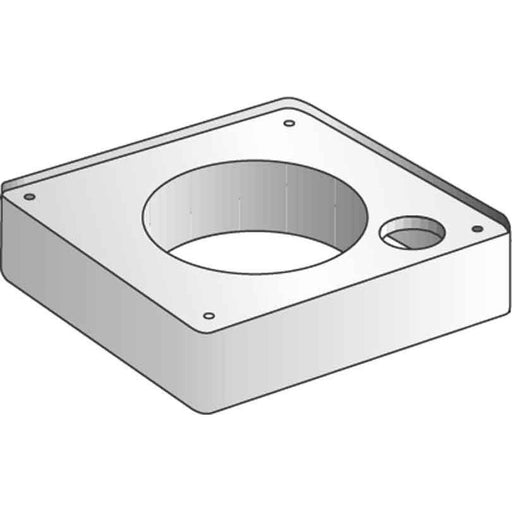Helios Ventilatoren - Zubehör/Ersatzteile für Ventilatoren Montageflansch MF 100 für DN100 − 2 Stück