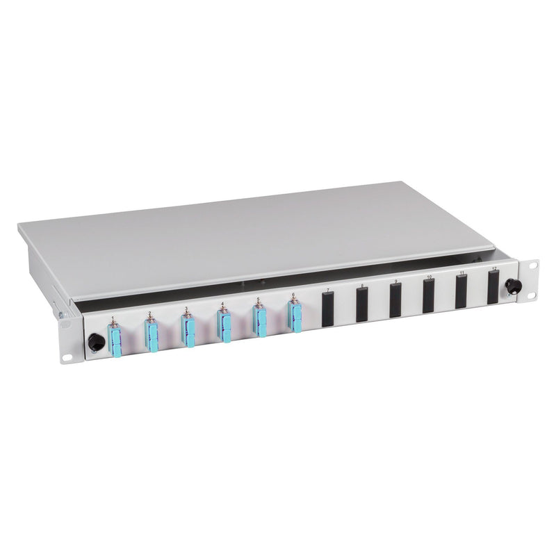 EFB-Elektronik - Patchpanel LWL Spleissbox, bestückt B70203.12 6xSCD-SC 50/125