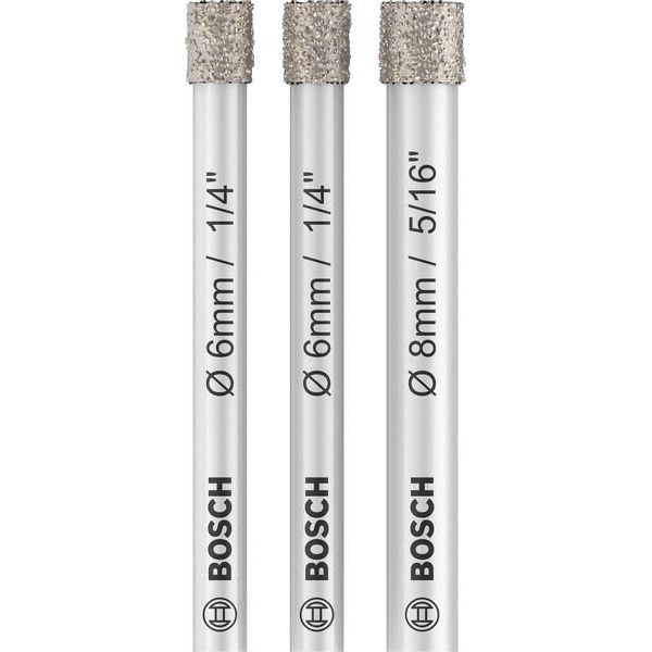 Bosch - Bohrkronenset PRO Ceramic dry 2607011626 Bohrer-Set 6 x 66 6