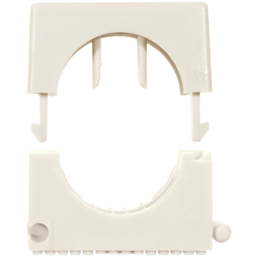 Fischer Deutschl - Rohrschelle Schelle 16-19 mm SCH 1619 TRANSPARENT − 50 Stück