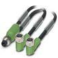 Phoenix Contact - Konfektioniertes Sensor-Aktor-Kabel Sensor-/Aktor-Kabel SAC-3P-M8Y/2#1458732