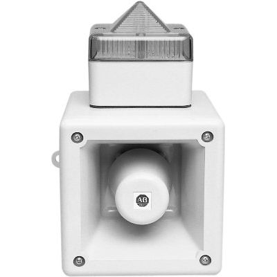 Rockwell - Optisches/Akustisches Signalgerät SIRENE M.WARNL. ROT 240VAC 855H-BCA20CDR4