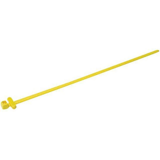 HellermannTyton - Kabelbinder T50RFIDCHA PA66YE100 200x4,6mm, gelb − 100 Stück