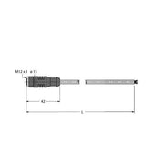 Turck - Konfektioniertes Sensor-Aktor-Kabel RFID-Leitung RK4.5T-50/S2500 Standard − 1 Stück