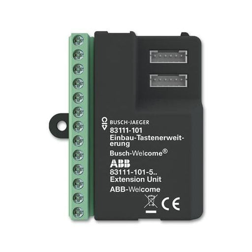 Busch-Jaeger - Zusatzgerät für Türkommunikation Einbau-Tastenerweiterung 83111-101